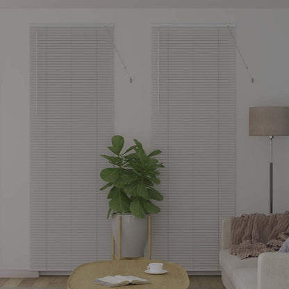 vidaXL Venetian Blinds White 220 x 80 cm Aluminium 3
