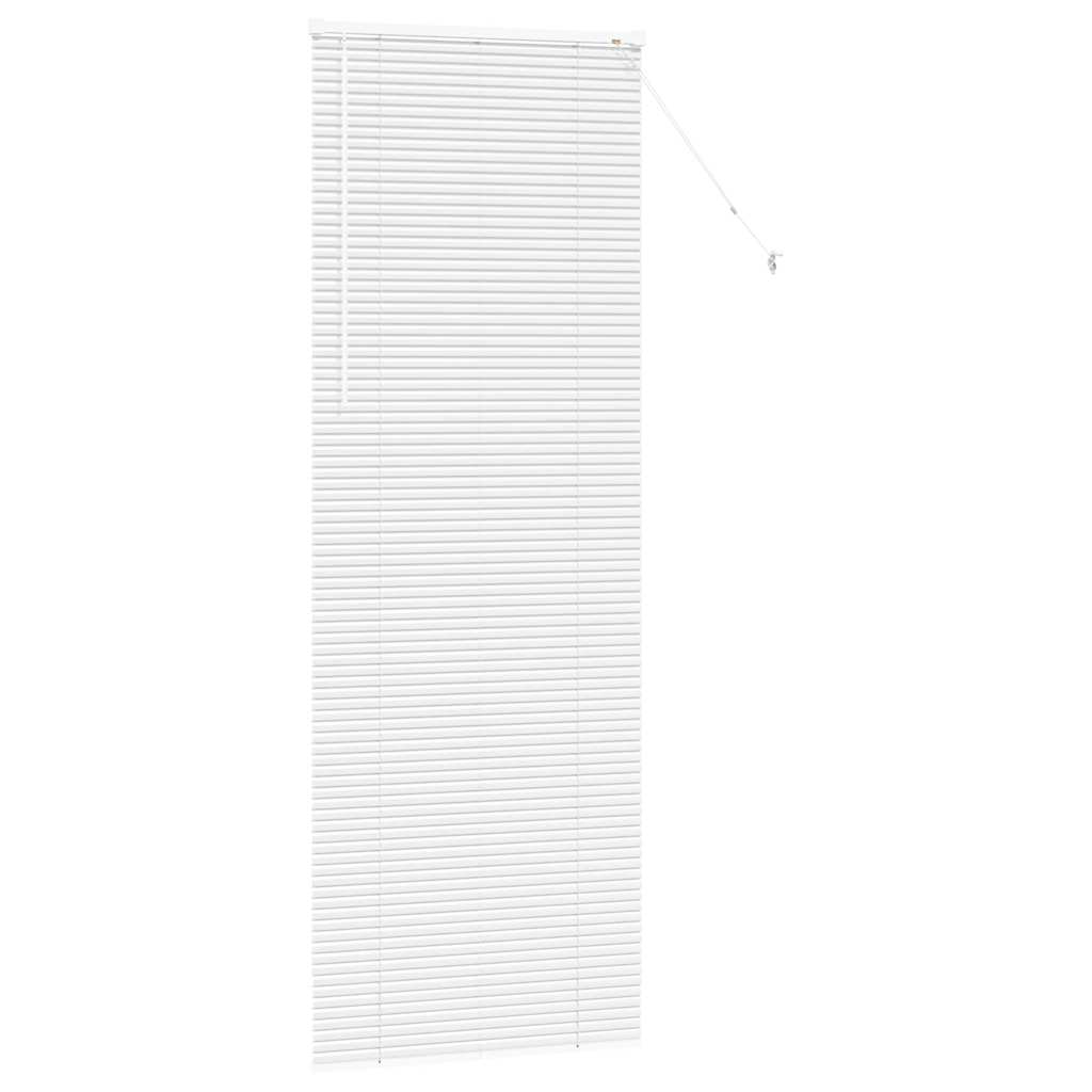 vidaXL Venetian Blinds White 220 x 80 cm Aluminium 5