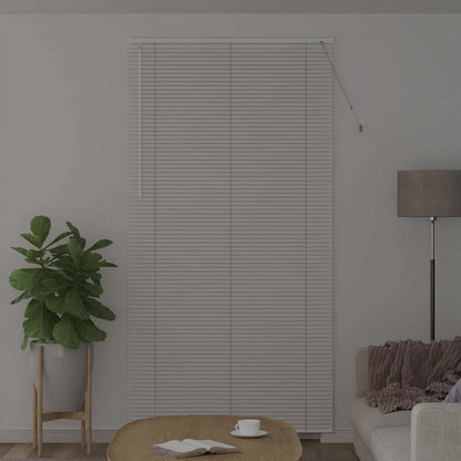 vidaXL Venetian Blinds White 220 x 120 cm Aluminium 3