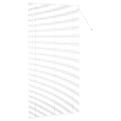 vidaXL Venetian Blinds White 220 x 120 cm Aluminium 6