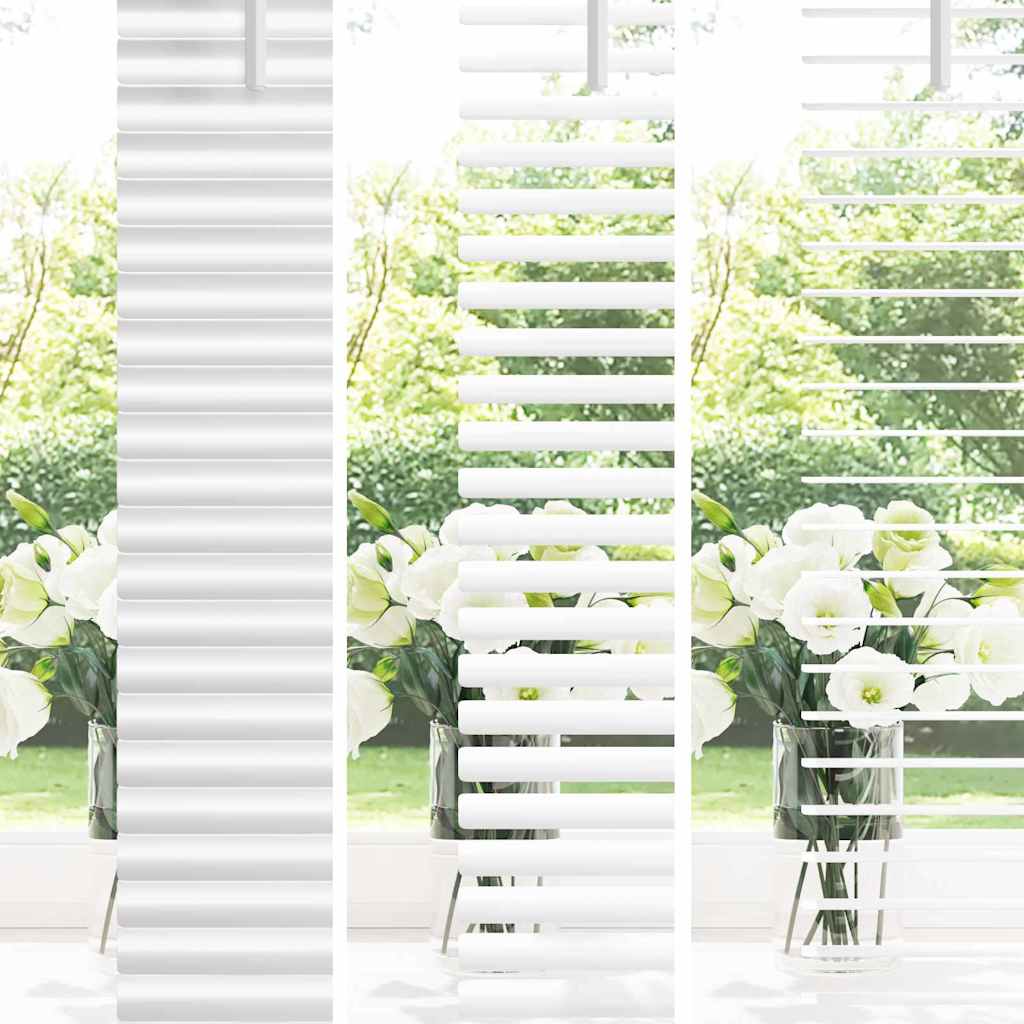 vidaXL Venetian Blinds White 220 x 130 cm Aluminium 4