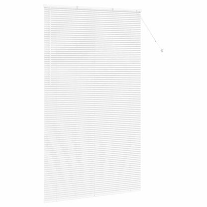 vidaXL Venetian Blinds White 220 x 130 cm Aluminium 5