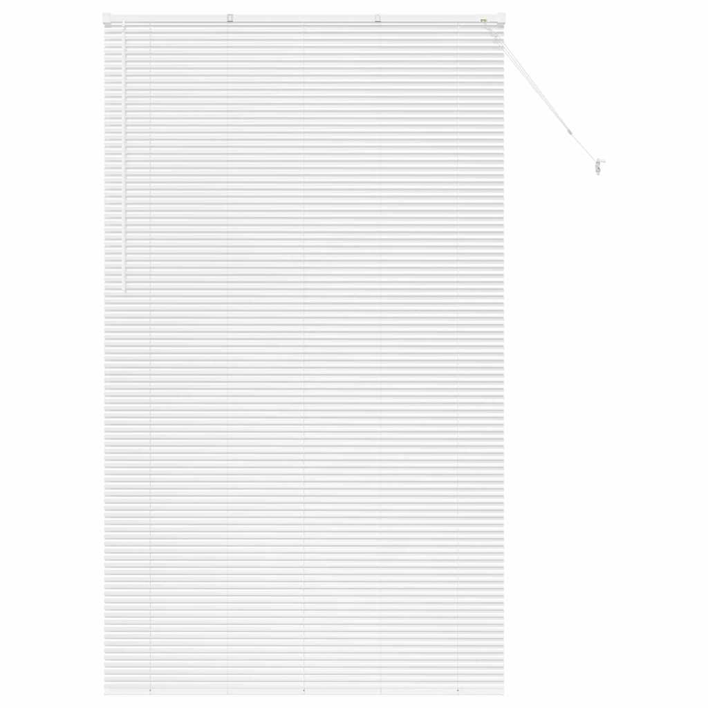 vidaXL Venetian Blinds White 220 x 130 cm Aluminium 2