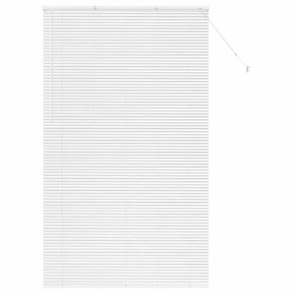 vidaXL Venetian Blinds White 220 x 135 cm Aluminium 2