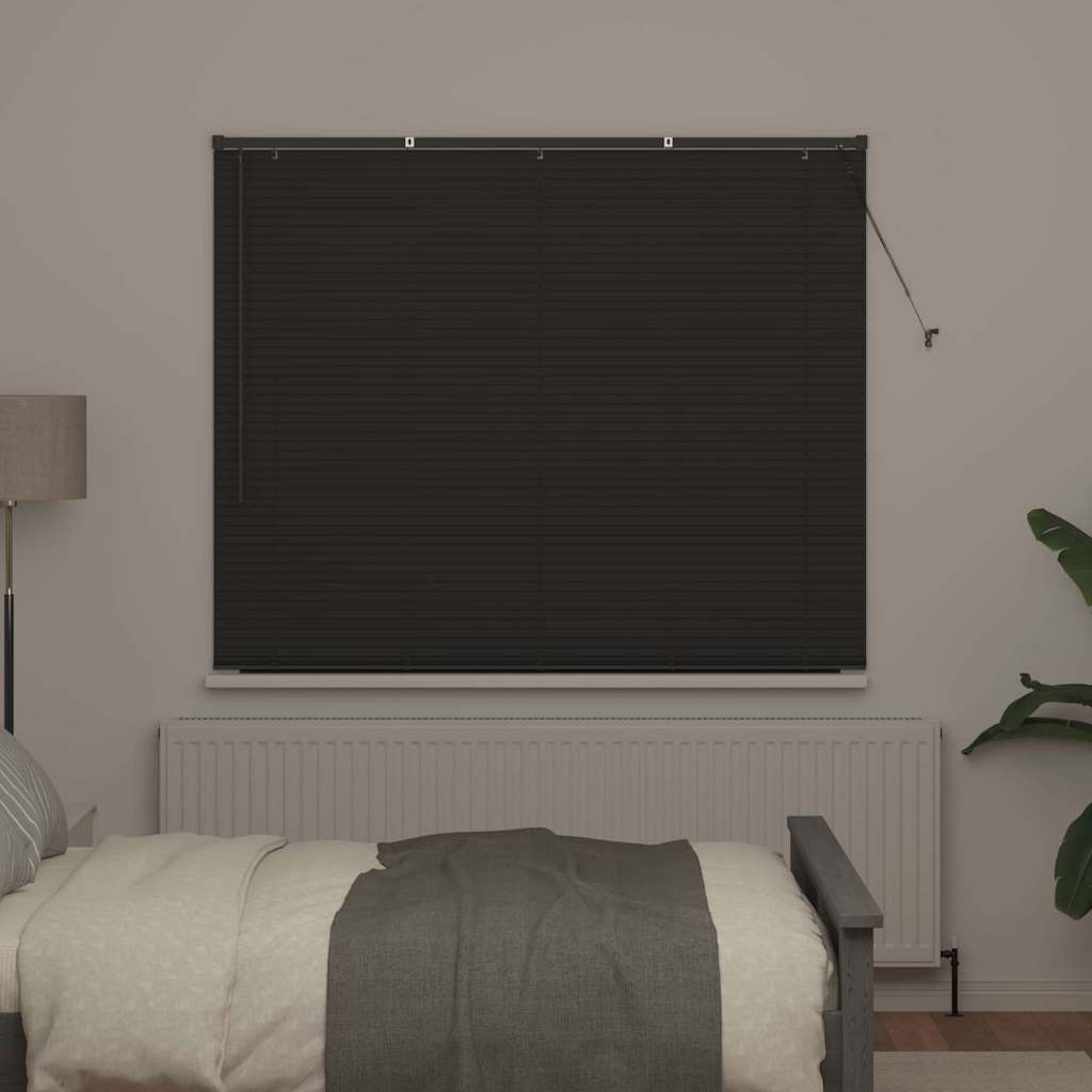 vidaXL Venetian Blinds Dark Grey 175 x 160 cm Aluminium 3