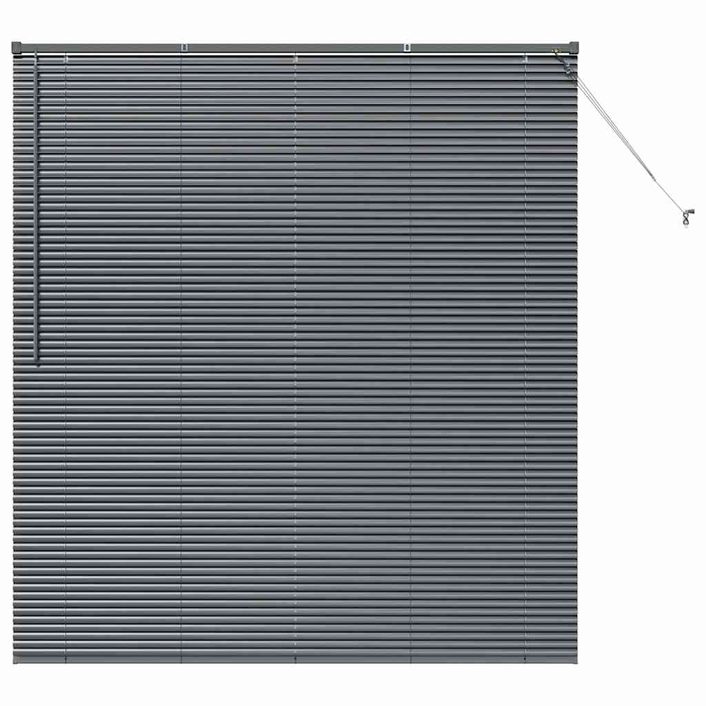 vidaXL Venetian Blinds Dark Grey 175 x 160 cm Aluminium 2