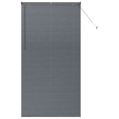 vidaXL Venetian Blind Dark Grey 220 x 120 cm 25 mm Aluminium 2