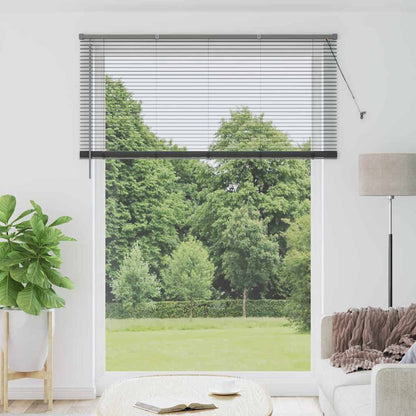 vidaXL Venetian Blinds Dark Grey 220 x 155 cm Aluminium 1