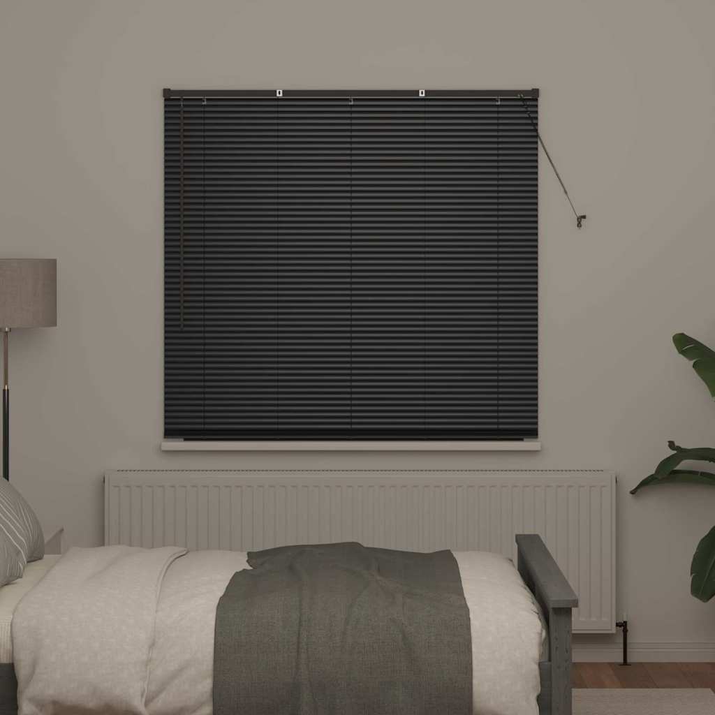 vidaXL Venetian Blinds Black 175 x 150 cm Aluminium 3