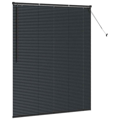 vidaXL Venetian Blinds Black 175 x 150 cm Aluminium 5