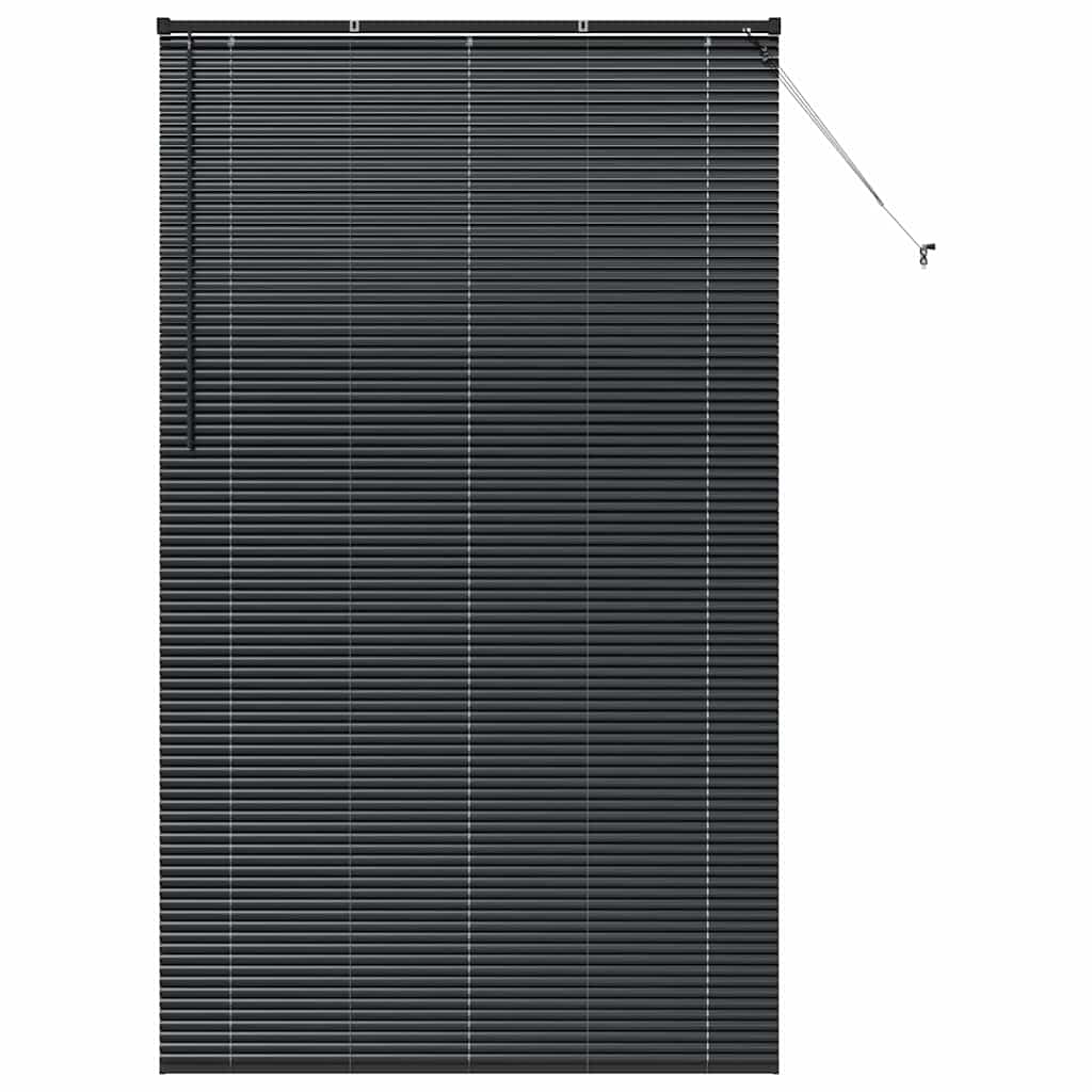 vidaXL Venetian Blinds Black 220 x 130 cm Aluminium 2