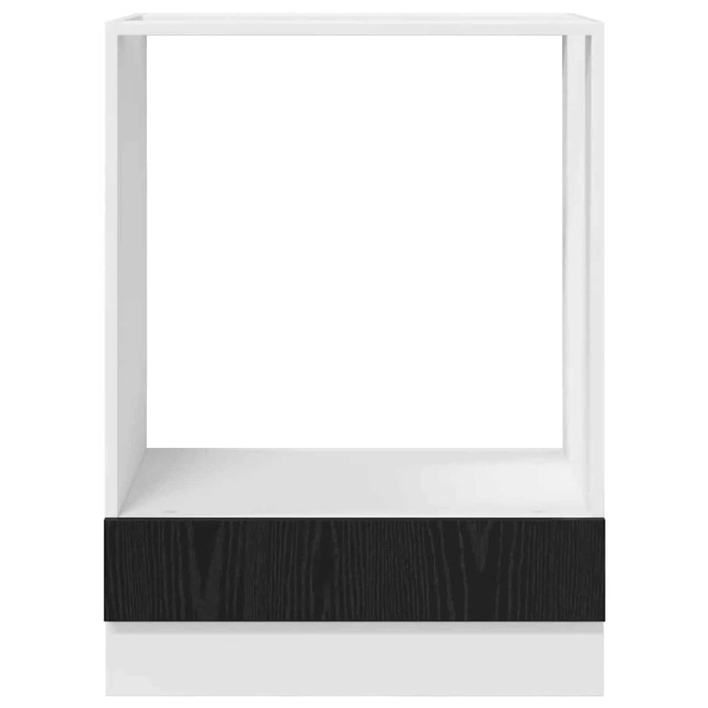 vidaXL Hanging Cabinet Black Oak Engineered Wood 5