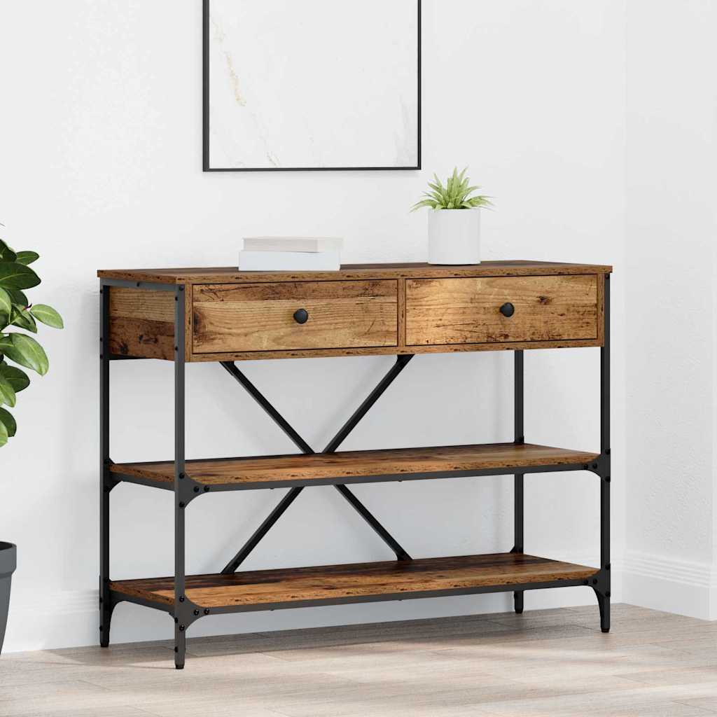 vidaXL Console Table 75x34.5x75 cm Engineered Wood