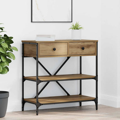 vidaXL Console Table 75x34.5x75 cm Engineered Wood