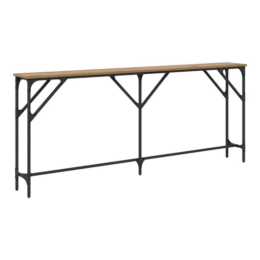 Console Table Engineered Wood Artisan oak 180 cm 23 cm