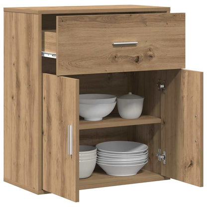 vidaXL Sideboard Artisan Oak 60 x 31 x 70 cm Engineered Wood 3