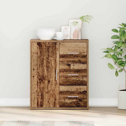 vidaXL Sideboard Old Wood 60 x 31 x 70 cm Engineered Wood 1