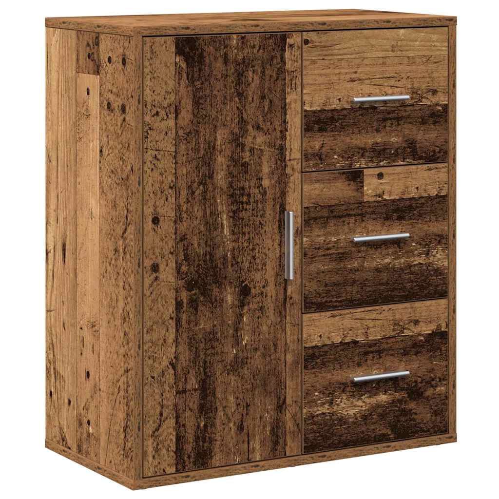 vidaXL Sideboard Old Wood 60 x 31 x 70 cm Engineered Wood 2