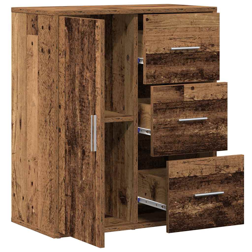 vidaXL Sideboard Old Wood 60 x 31 x 70 cm Engineered Wood 5