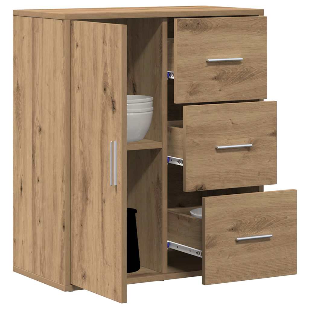 Sideboard 60x31x70 cm Engineered Wood Artisan oak