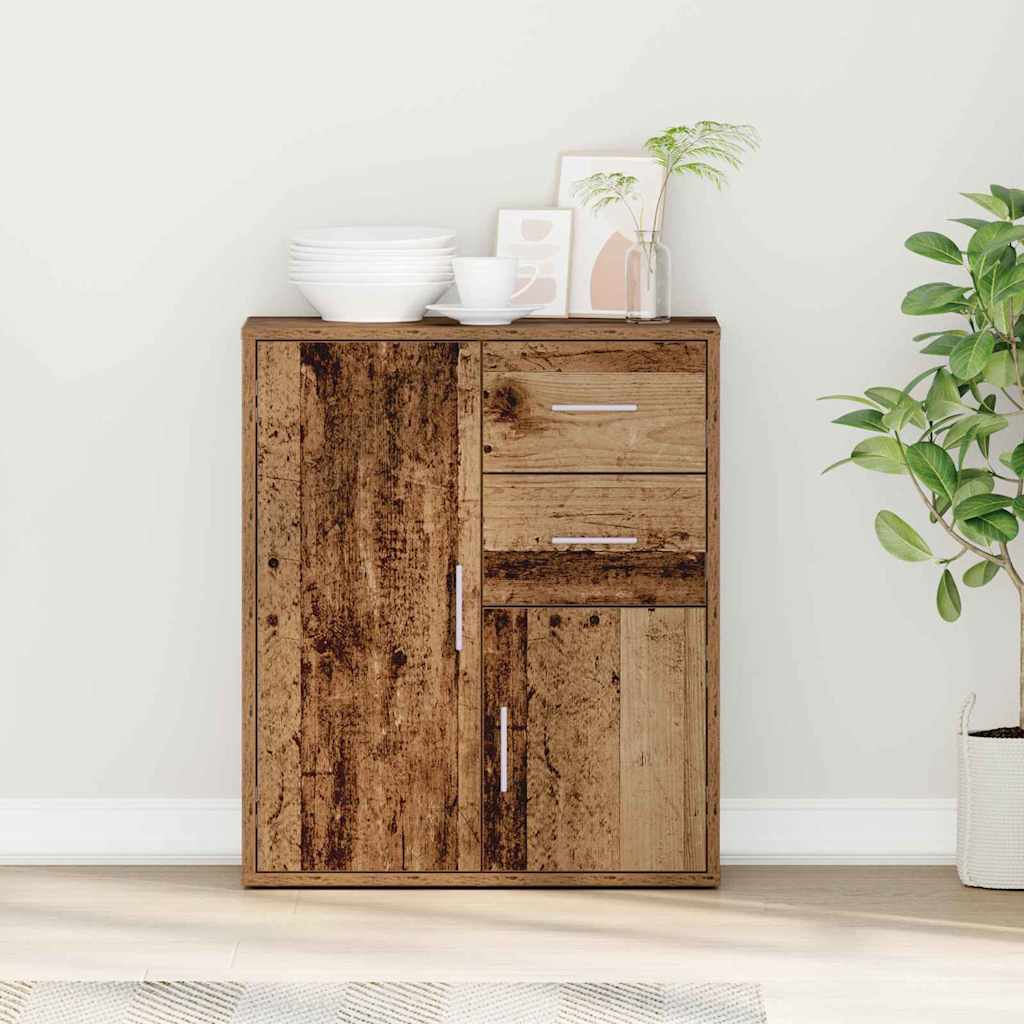 vidaXL Sideboard Old Wood 60 x 31 x 70 cm Engineered Wood 1