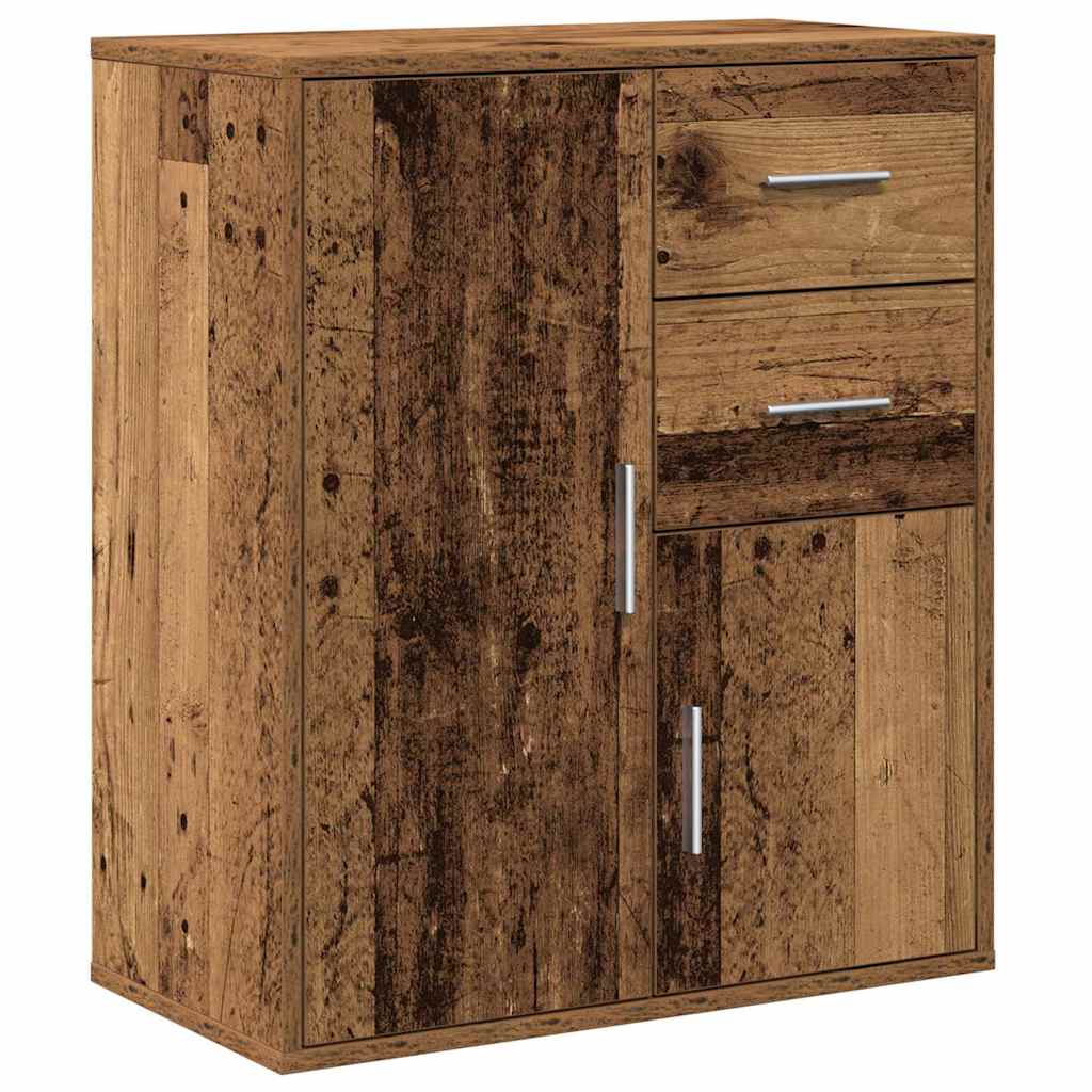 vidaXL Sideboard Old Wood 60 x 31 x 70 cm Engineered Wood 2