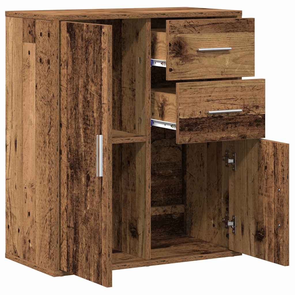 vidaXL Sideboard Old Wood 60 x 31 x 70 cm Engineered Wood 5