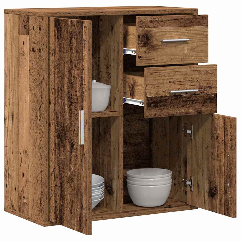 vidaXL Sideboard Old Wood 60 x 31 x 70 cm Engineered Wood 3