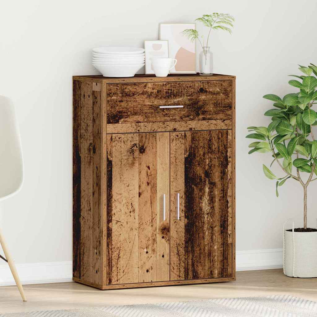 vidaXL Sideboard Old Wood 60 x 30 x 84 cm Engineered Wood 4