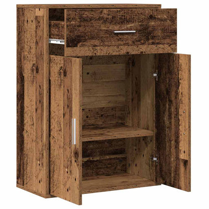 vidaXL Sideboard Old Wood 60 x 30 x 84 cm Engineered Wood 5