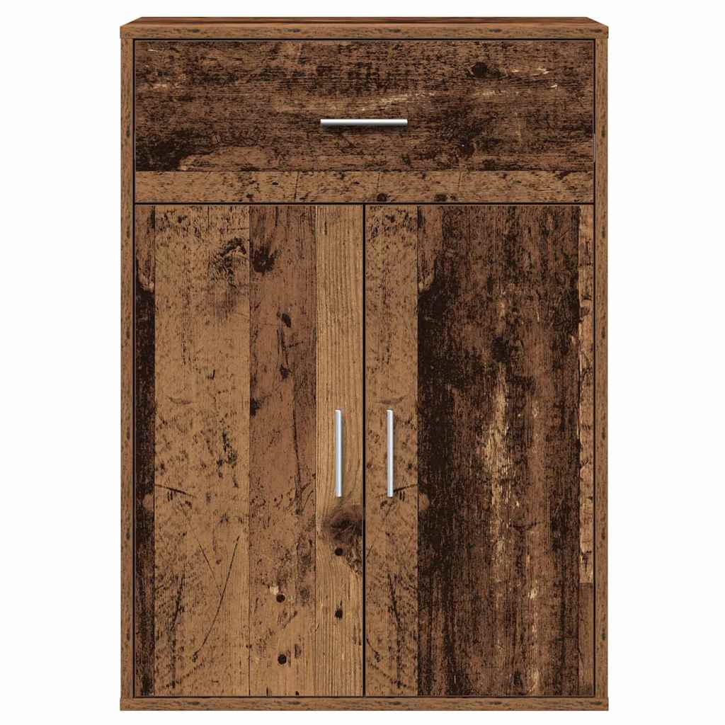 vidaXL Sideboard Old Wood 60 x 30 x 84 cm Engineered Wood 6