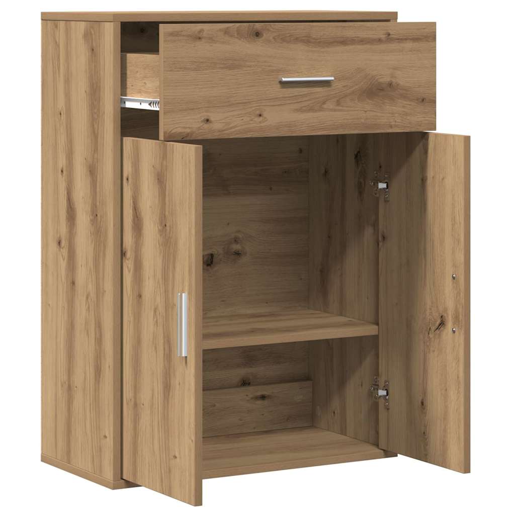 vidaXL Sideboard Artisan Oak 60 x 30 x 84 cm Engineered Wood 5