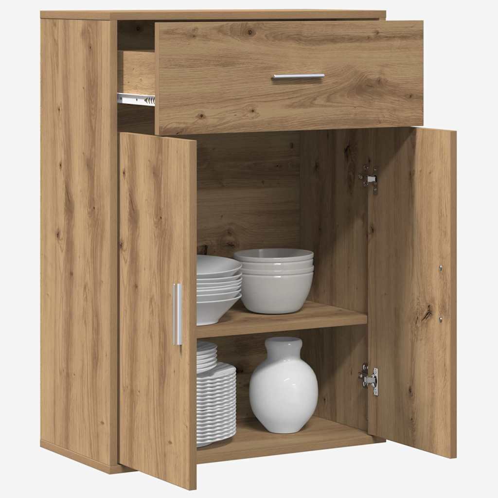 vidaXL Sideboard Artisan Oak 60 x 30 x 84 cm Engineered Wood 3