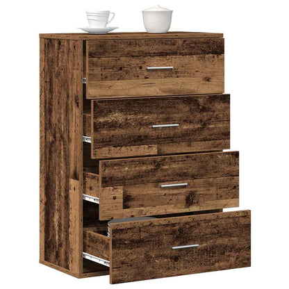 vidaXL Sideboard Old Wood 60 x 31 x 84 cm Engineered Wood 3