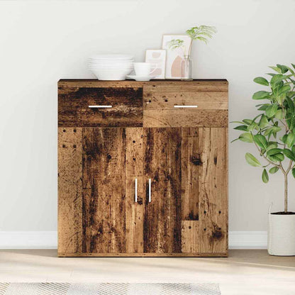 vidaXL Sideboard Old Wood 78 x 38 x 80 cm Engineered Wood 1