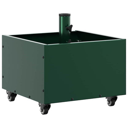 Parasol Base 11.75 kg Steel Square Green