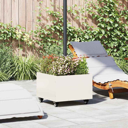 Parasol Base 11.75 kg Steel Square White