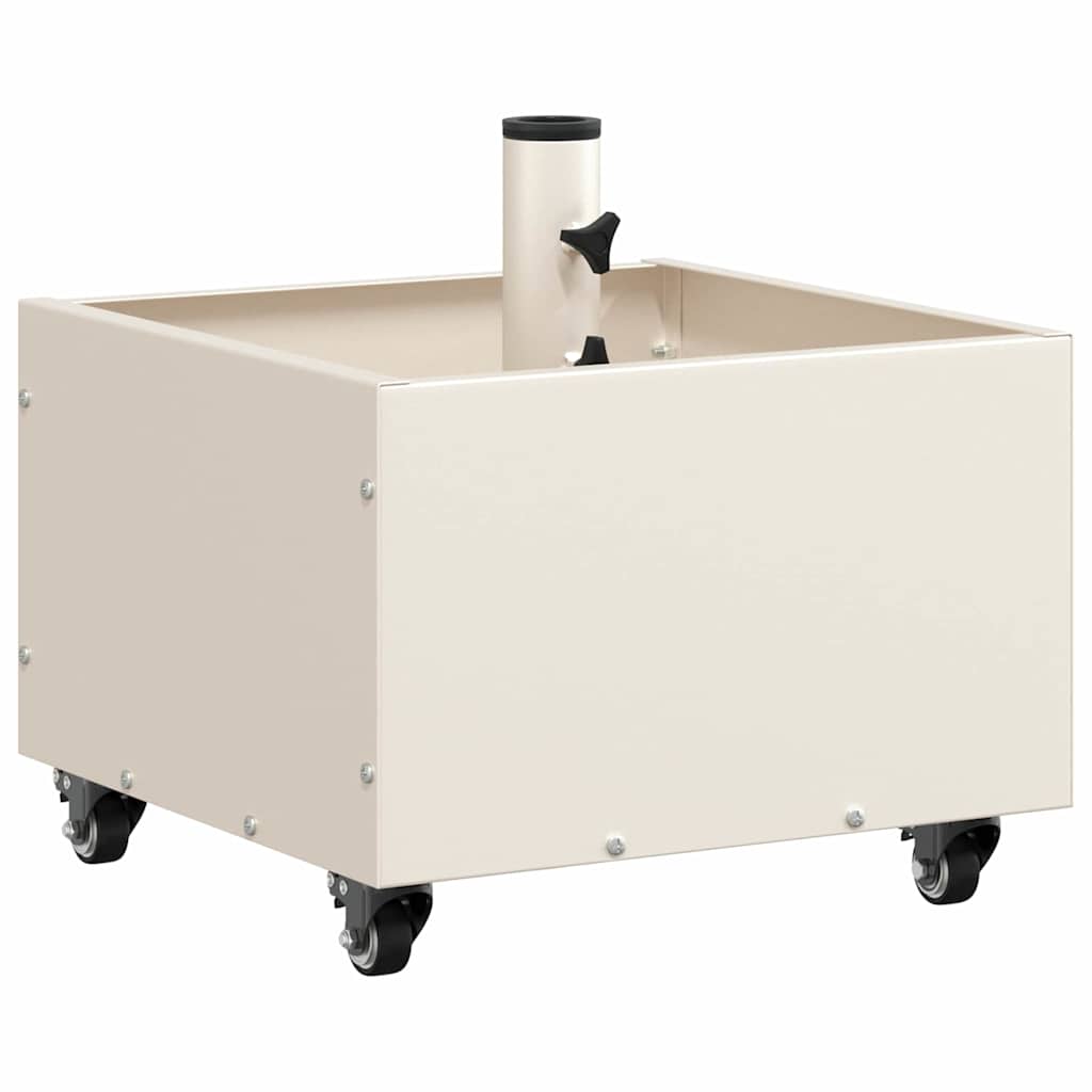 Parasol Base 11.75 kg Steel Square White