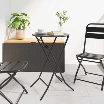 vidaXL Garden Table Anthracite 50 x 50 x 72 cm Metal 1