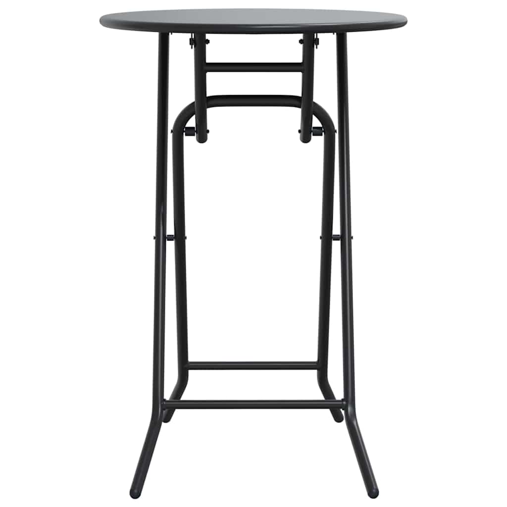 vidaXL Garden Table Anthracite 50 x 50 x 72 cm Metal 5