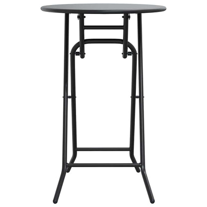 vidaXL Garden Table Anthracite 50 x 50 x 72 cm Metal 5