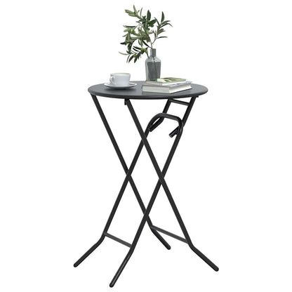 vidaXL Garden Table Anthracite 50 x 50 x 72 cm Metal 3