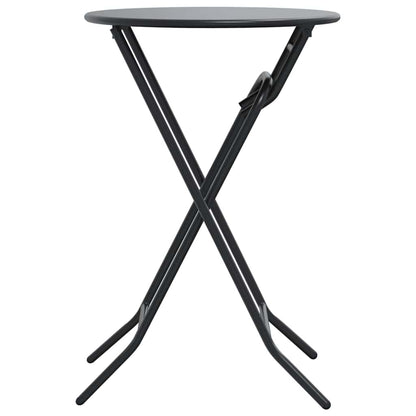 vidaXL Garden Table Anthracite 50 x 50 x 72 cm Metal 6