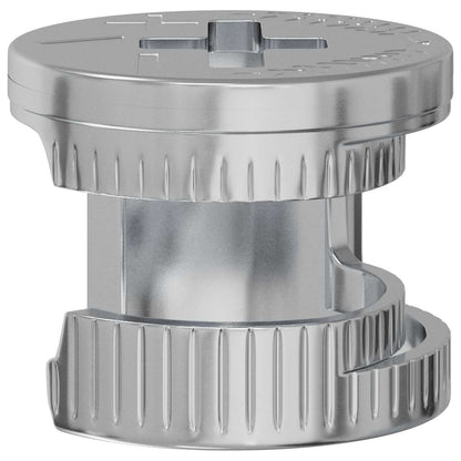 vidaXL Cam Lock Nuts 8372 pcs Silver Metal 3