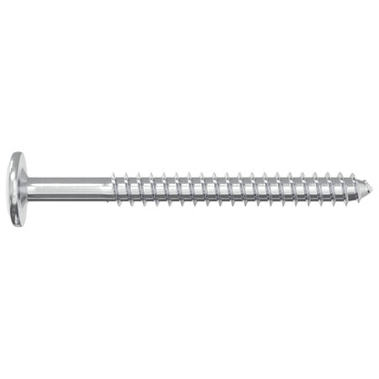 Wood Screws Silver M6 70 mm Steel 14.8 mm 18 kg (1350-1395 pcs)