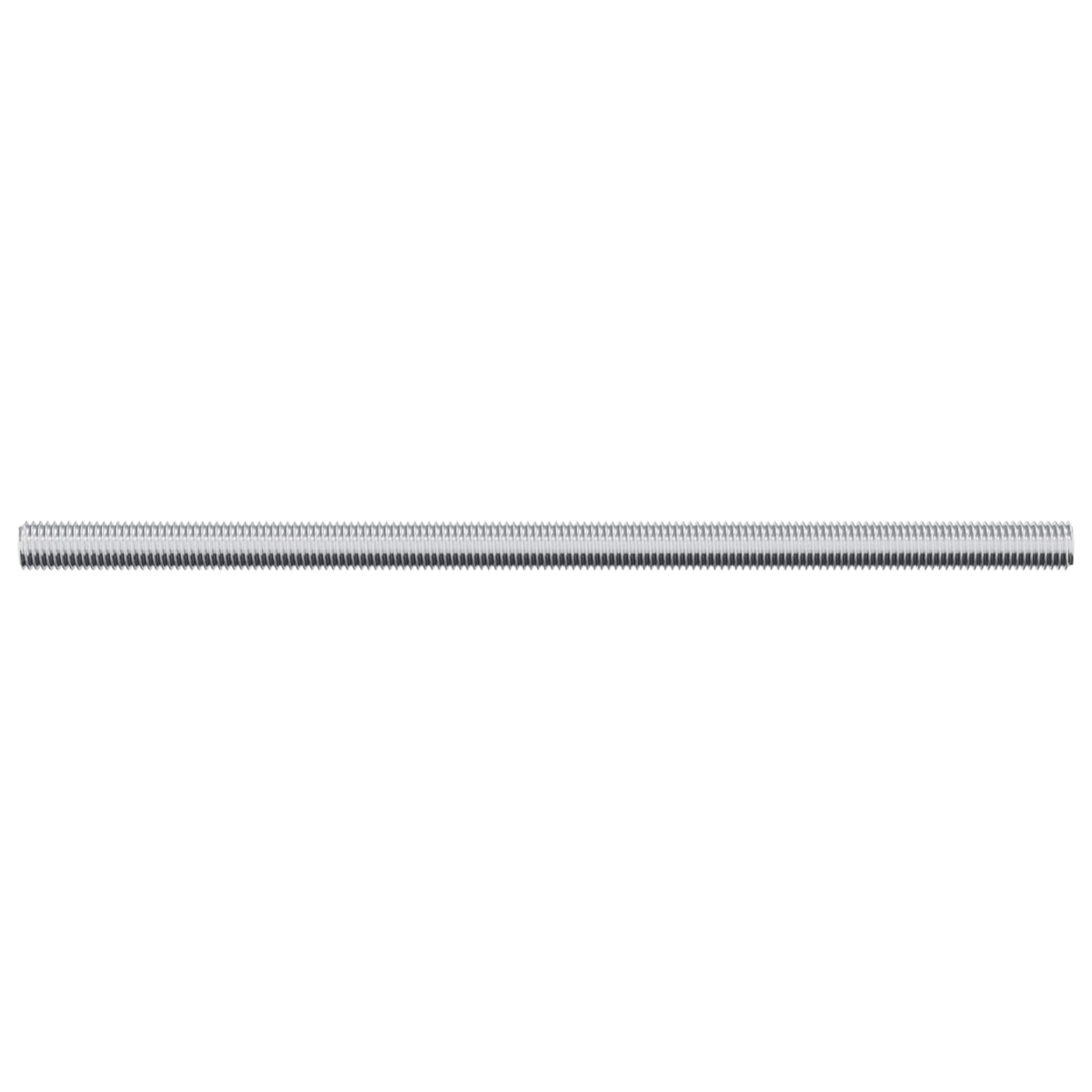 vidaXL Threaded Rod 900 pcs Silver Steel 5