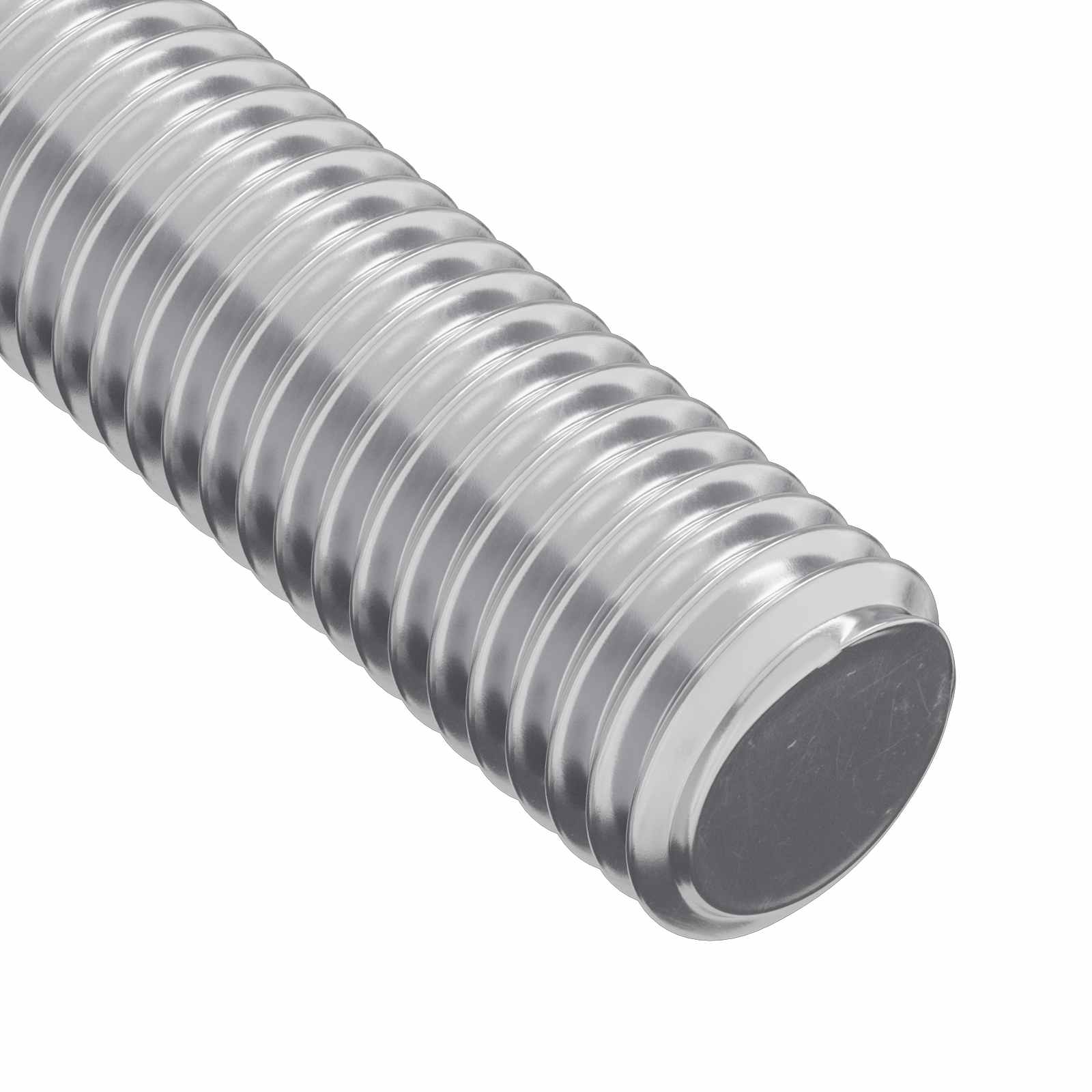 vidaXL Threaded Rod 600 pcs Silver Steel 5