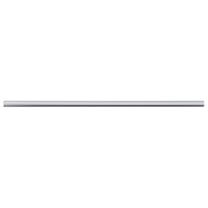 vidaXL Threaded Rod 600 pcs Silver Steel 4