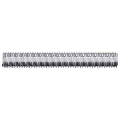 vidaXL Threaded Rod 1000 pcs Silver Steel 4