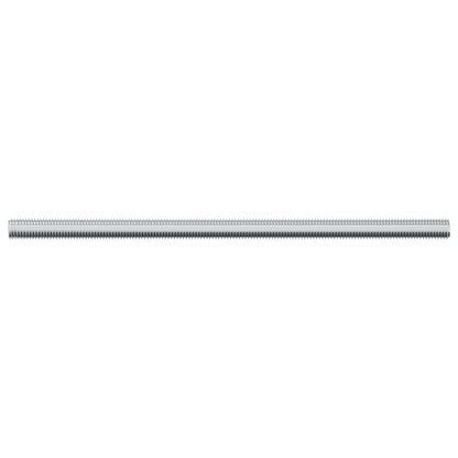 vidaXL Threaded Rods 900 pcs Silver Metal 4